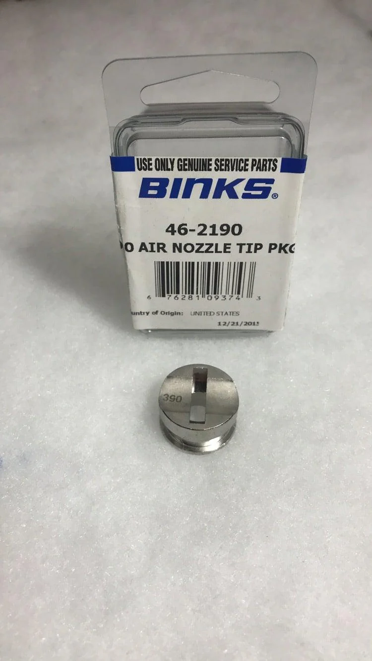 Binks 46-2190 190 TC Air Cap Tip - Ysert