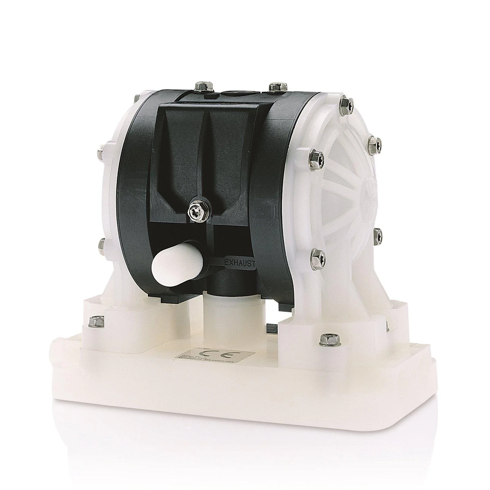 Graco Husky 205 - 5 GPM - Polypropylene Pump, Remote Polypropylene Center Section, Polypropylene Balls & PTFE Diaphragm - Ysert