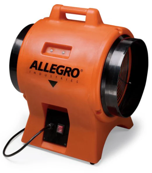 Allegro 12″ Axial Explosion-Proof (EX) Industrial Plastic Blower - Ysert