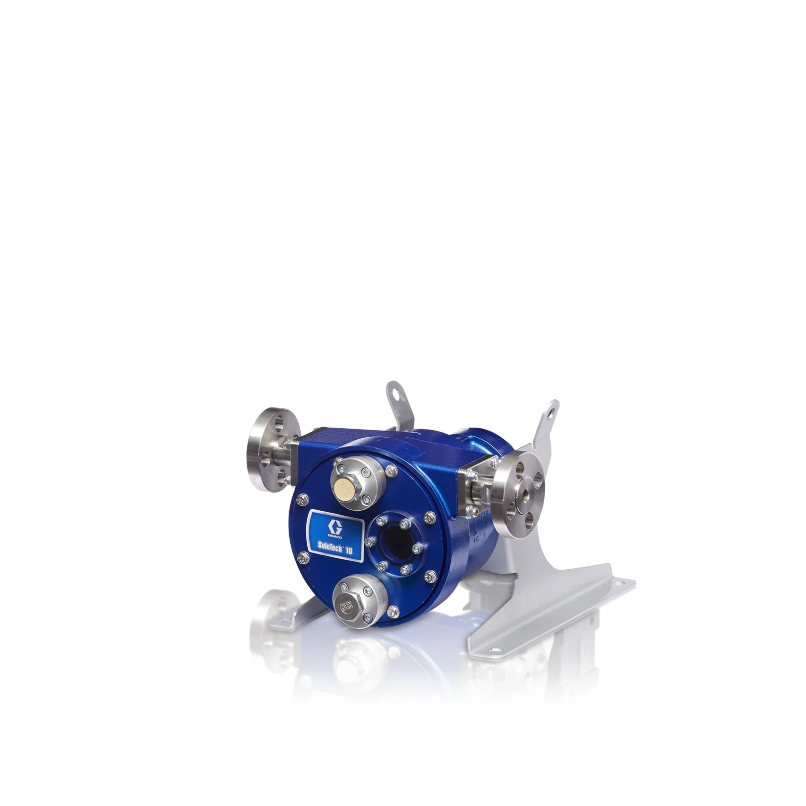 SoloTech™ 10 High Speed Hypalon Peristaltic Hose Pump with CSM Hose, Hastelloy-C Barb & IEC Connection - Ysert