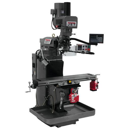 Jet Tools - JTM-949EVS with Newall DP700 DRO, X & Y Powerfeeds & Air Power Drawbar - Ysert