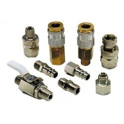 Devilbiss QD Stem, Bayonet (1/4 NPS F) - Ysert