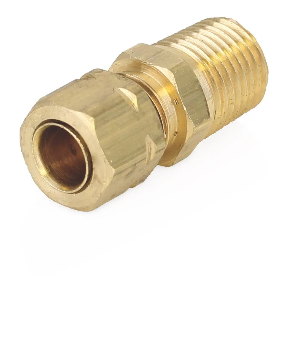 Graco Fitting - Male Connector, 5/16 inch (7.94 mm) tube x 1/4 inch (6.35 mm) NPTF - Ysert