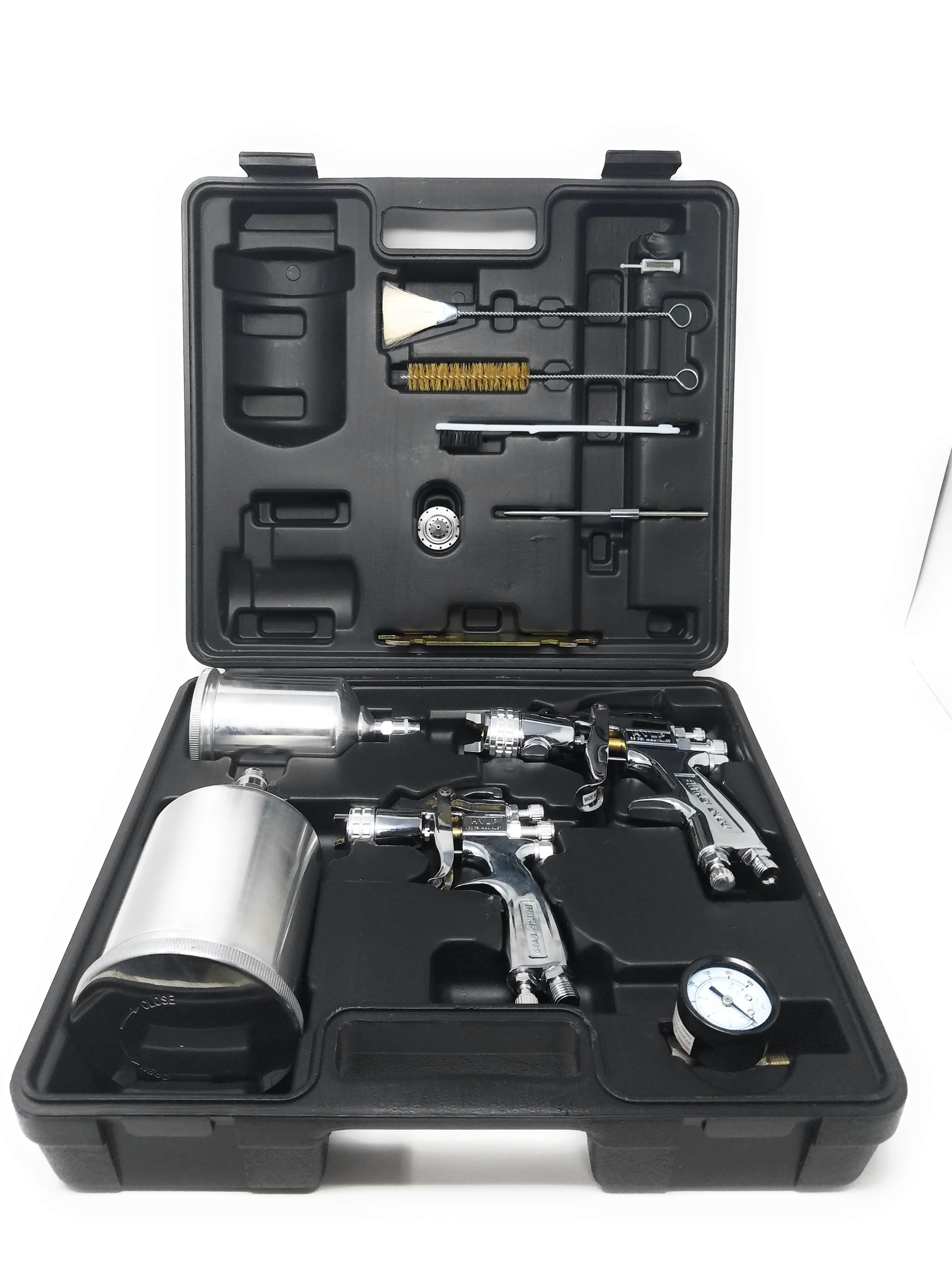 Binks 98-3170 SV50 HVLP Gravity Spray Gun Combo Set - Ysert