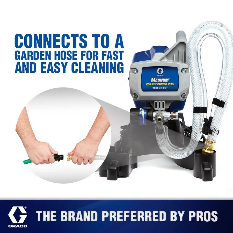 Graco Magnum Project Painter Plus 2800 PSI @ 0.24 GPM Electric TrueAirless Sprayer - Stand - Ysert