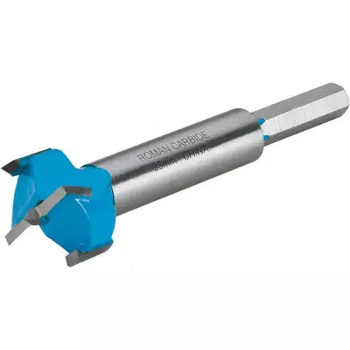 Roman Carbide DC1896 - Forstner Bit - 25mm Carbide - Ysert