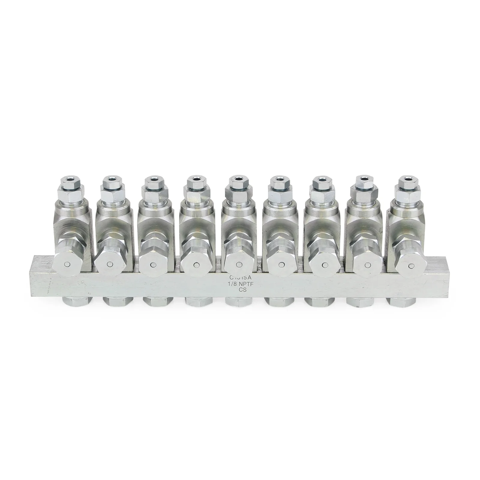 Graco GL-42™ Oil Injector, Carbon Steel, 9 Injector Manifold, 1/8 NPT x 1/8 - Ysert