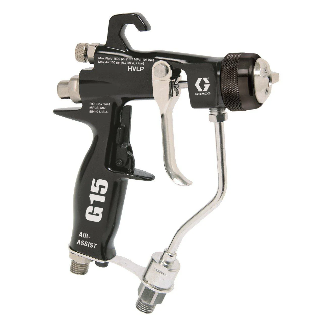 Graco Merkur Bellows 1500 PSI @0.8 GPM 15:1 U-Cup w/ DataTrak - Cart Mount Piston Pump w/ Air-Assisted Airless (AA) Package - Ysert
