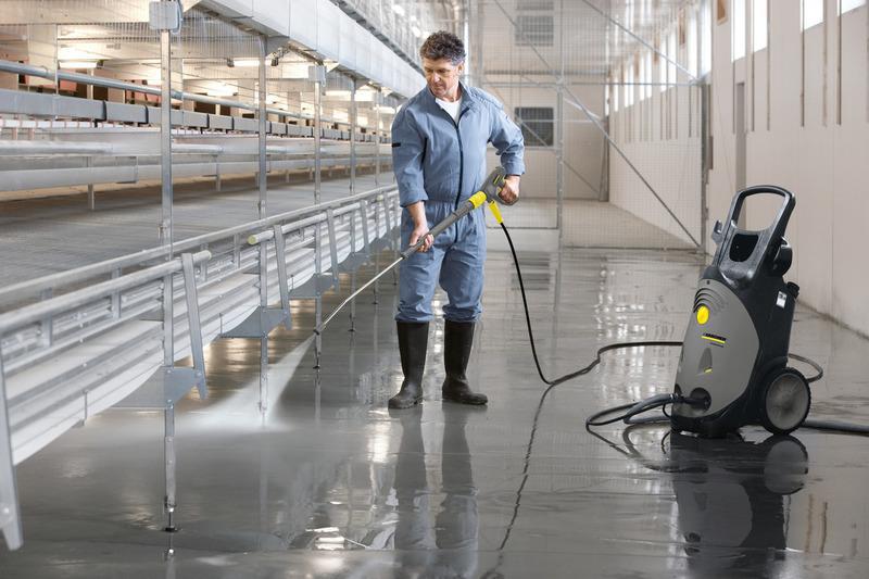 K'A'RCHER HD 4.5/32-4S Eb 3200 PSI @ 4.5 GPM Direct Drive Three Phase 10 HP Cold Electric Pressure Washer - Ysert