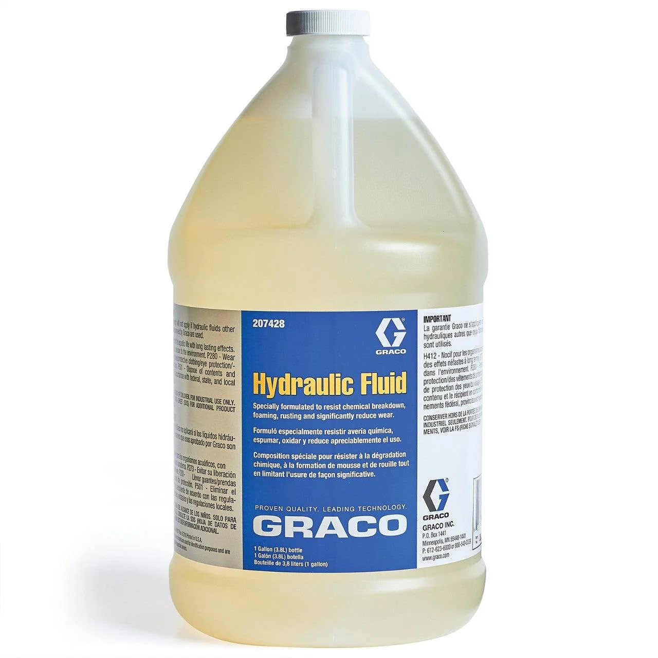 Graco 207428 1 gal Hydraulic Fluid - Ysert