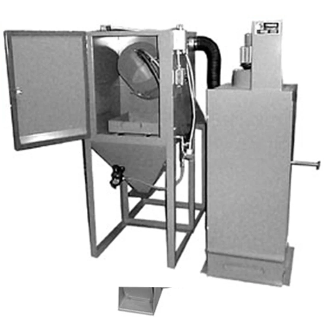 Trinco Tumble Blaster 14x12 w/ 400 CFM Pull thru Dust Collect - Ysert