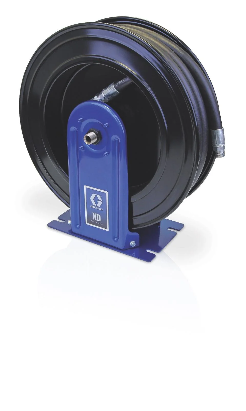 Graco XD30™, Oil, 19 mm (3/4 in.) Inlet, 19 mm X 15 m (3/4 in. X 50 ft) Hose, NPT, No Guide Arms, White - Ysert