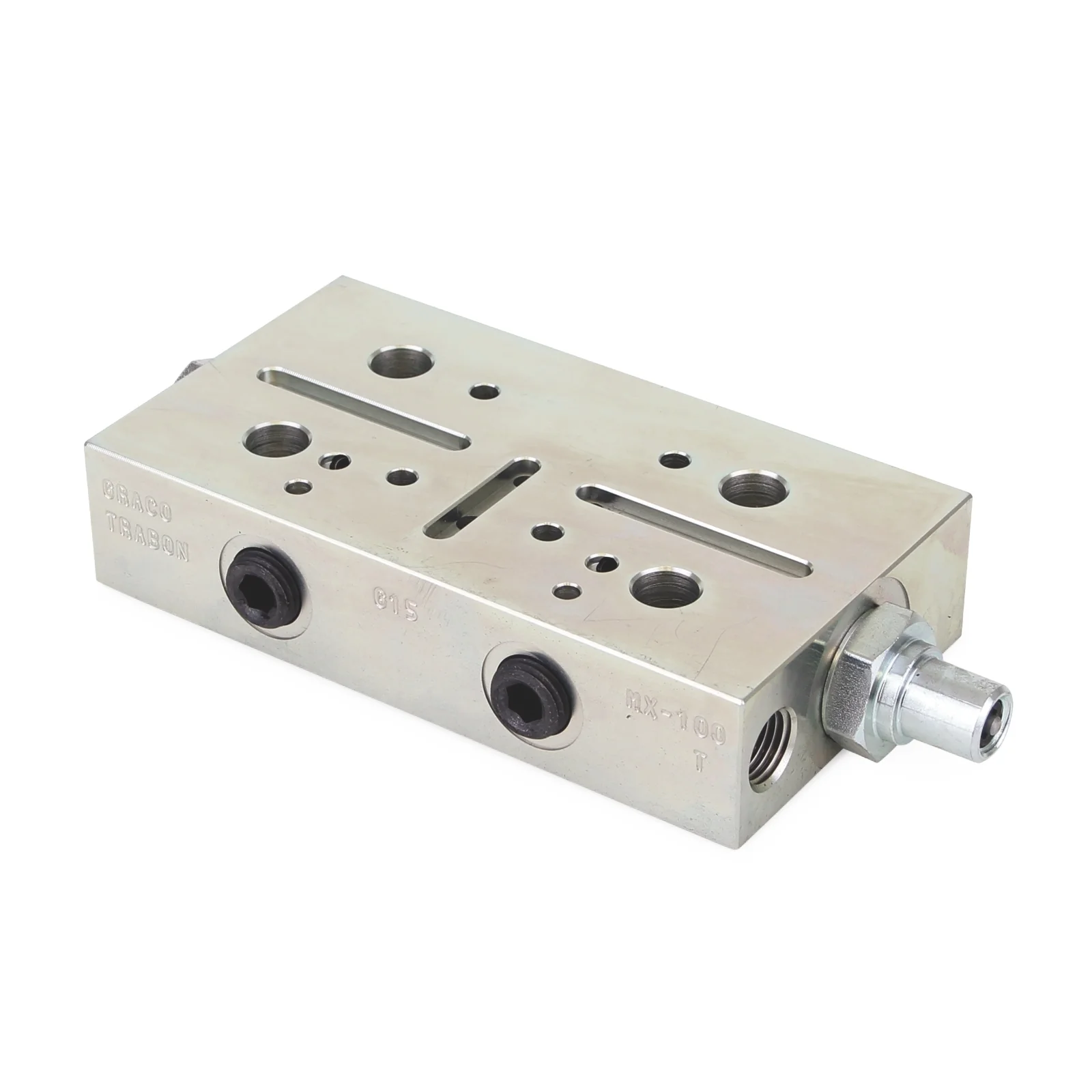 Graco Trabon® MX Divider Valve with Right Hand Cycle Pin Indicator - MX-50S - 1.64 cm³ (0.100 in.³) - Ysert