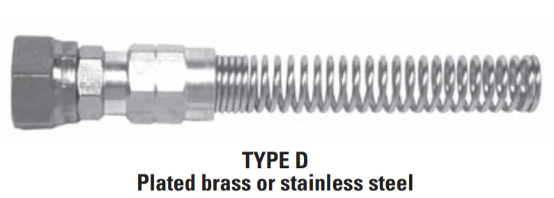 Binks 72-1793 Nylon Hose Fitting  3/8”nps(f) - Ysert