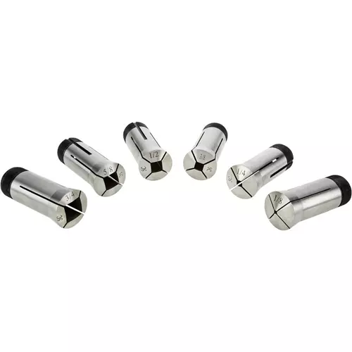 Grizzly H7504 - 5-C Collet Set-Square, 6 Pc. - Ysert