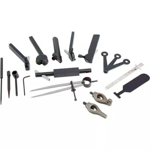 Grizzly H5868 - Lathe Tool Kit for Rocker Style Tool Post, 20 Pc. - Ysert