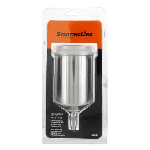 DeVilbiss Straighline® 250cc Cup/Push-in Lid - Ysert