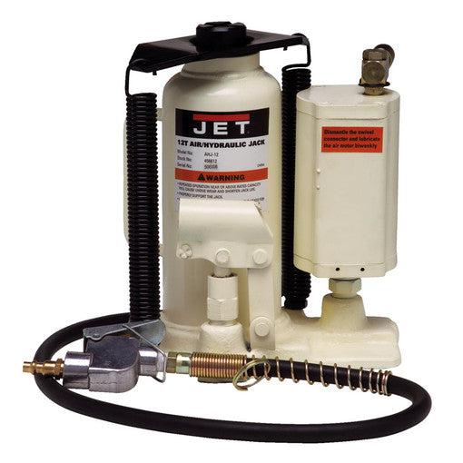 Jet Tools - AHJ-12, 12 Ton Air/Hydraulic Bottle Jack - Ysert