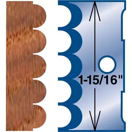 Grizzly G4547 - Moulding Knife - Beaded - Ysert