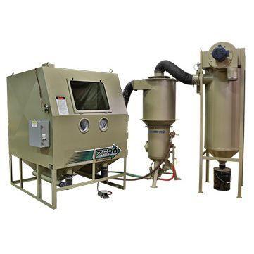 Clemco Mini BNP 6012 & 7212 Pressure Blast Cabinets BNP-6012P-900 CDC-1 - 230V - Ysert