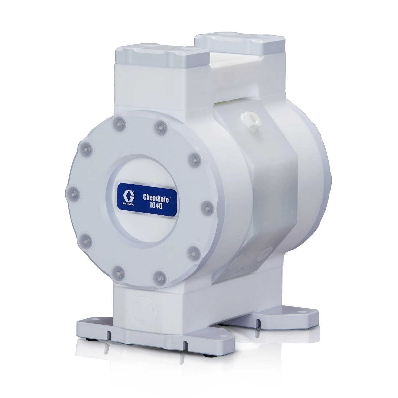 Graco ChemSafe™ 1040 - 39 GPM - Air Operated Double Diaphragm Pump with UHMWPE • UHMW • PTFE/EPDM Overmolded - Ysert
