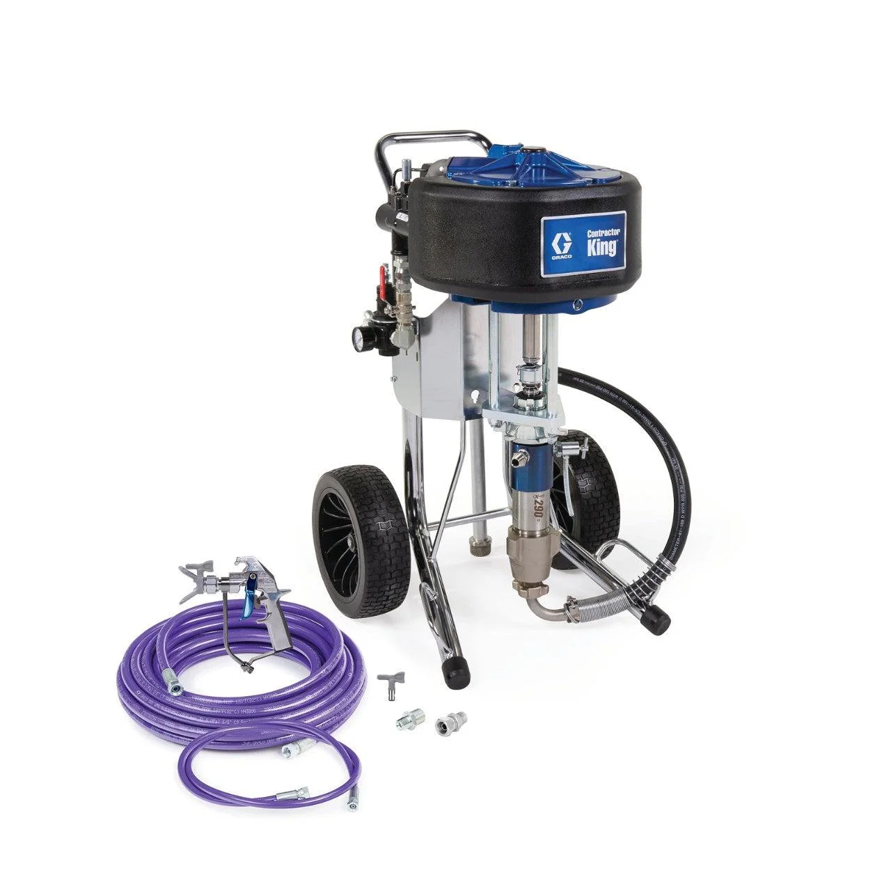 Graco Contractor King 45:1 Air Powered Airless Sprayer, Complete (2-F Gun) - Ysert