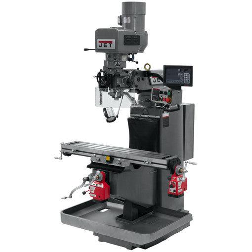 Jet Tools - JTM-949EVS with Newall DP700 DRO, X & Y Powerfeeds - Ysert