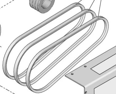 Graco 127527 Belt Kit Gforce II 4040 HC BD - Ysert