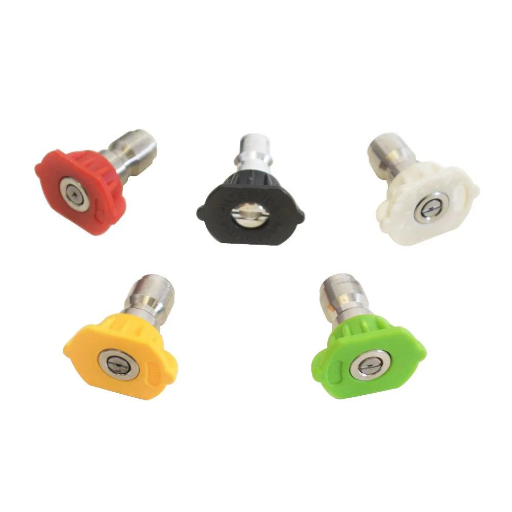 Simpson 80146 Replacement Spray Nozzles Rated up to 4500 PSI - 5 Piece Quick Connect Nozzle Set 4.0 - Ysert
