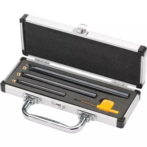 Grizzly T10438 - Carbide Insert CCMT Boring Bar Set, 3 pc. - Ysert