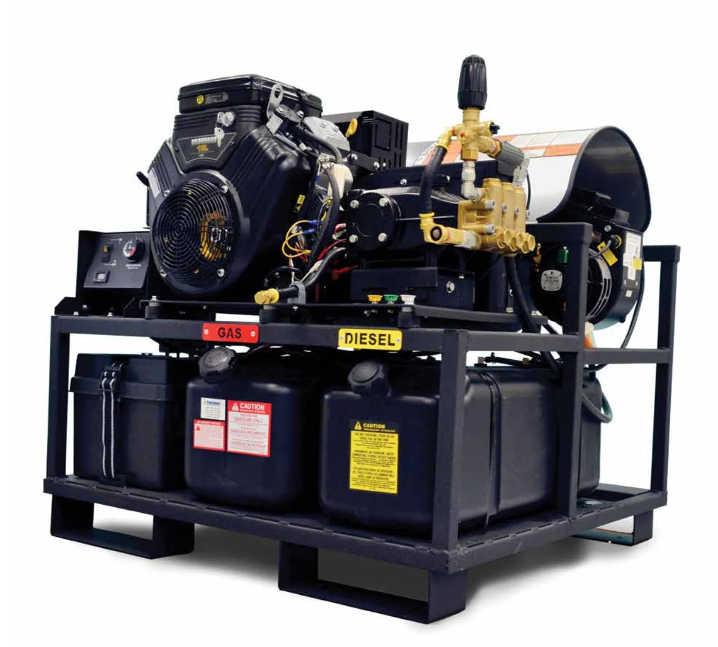 Karcher LFT Skid 8.0/30 8.0 GPM @ 3000 PSI Belt Drive 25HP Kärcher V-twin Engine Hot Water Pressure Washer - Ysert