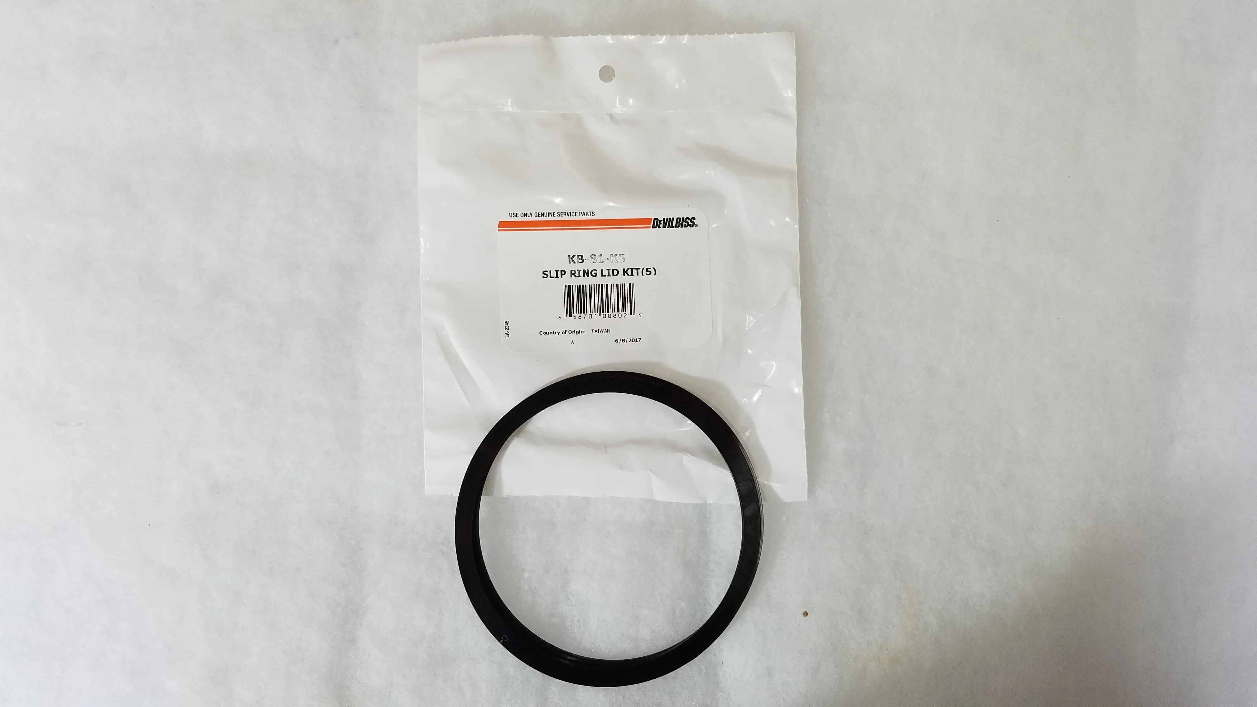 Devilbiss KB-81-K5 Slip Ring Lid Kit - Ysert