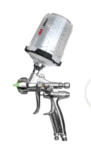 C.A Technologies CAT-X HVLP Premium Gravity Feed Spray Gun - Classic Clear (Fine Finish) Wood - CAT Pack - PPS - Ysert