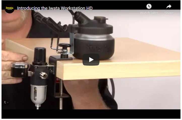 Iwata Moisture Filter with Pressure Regulator and Gauge - Ysert