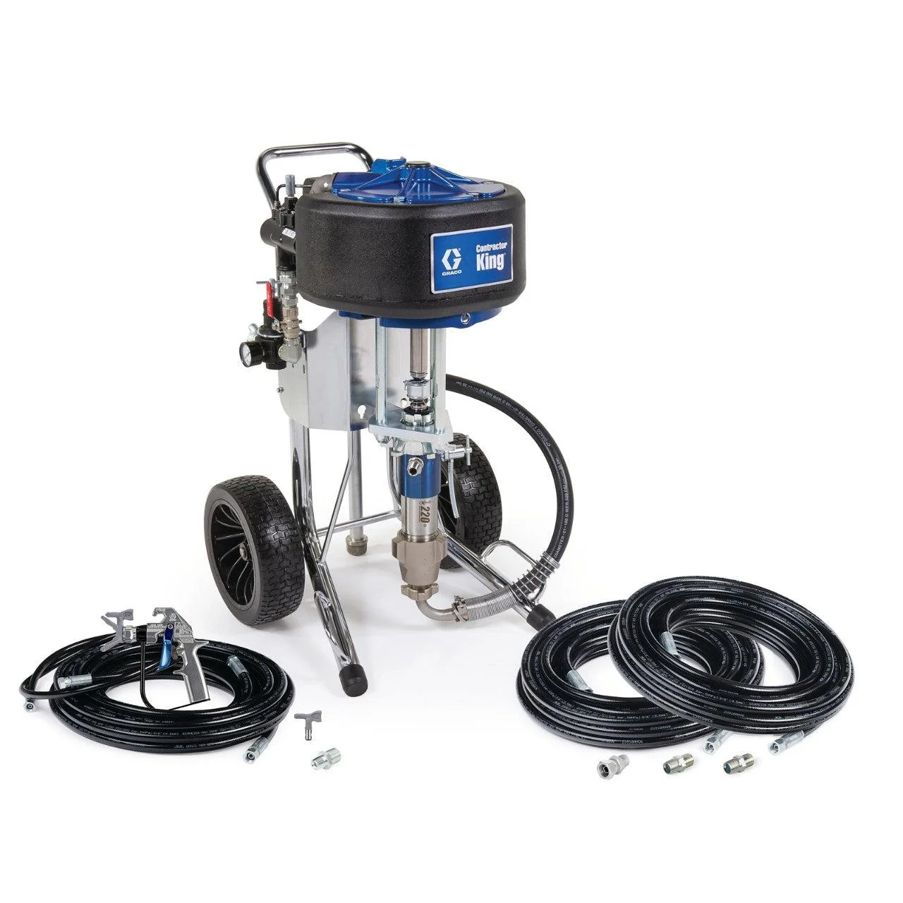 Graco Contractor King 60:1 Air Powered Airless Sprayer, Big 150 (2-F Gun) - Ysert