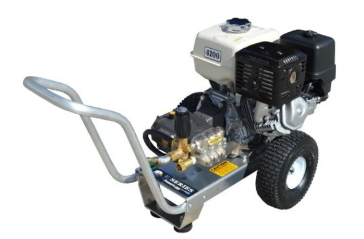 Pressure-Pro Eagle II 4200 PSI @ 4.0 GPM Viper Pump Direct Drive Gas Honda Engine Cold Water Pressure Washer - Cart - Ysert