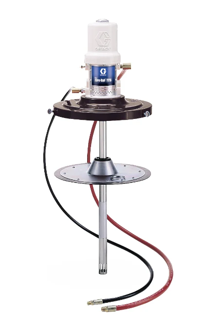 Graco 246914 Mini Fire-Ball® 225 50:1 120 Lb. (54 Kg) Grease Pump - Stationary Supply Package - Ysert