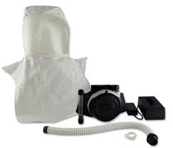 Bullard EVA PAPRs (Powered Air Purifying Respirators) - Hood System - Double Bib for use without Headband - - Ysert