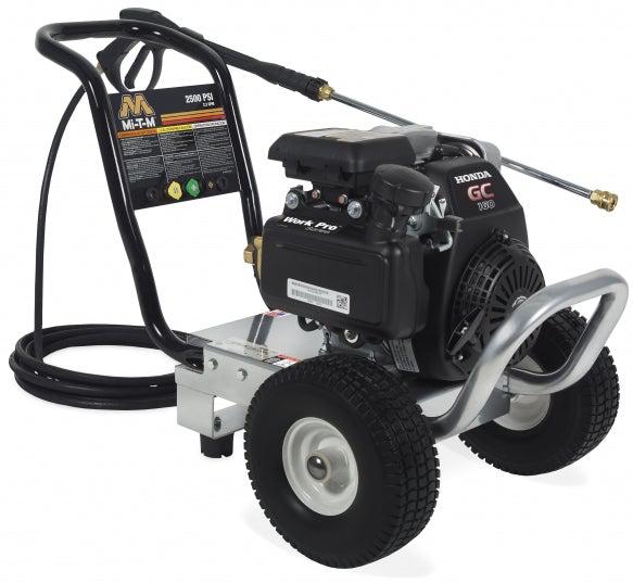 Mi-T-M Work Pro® (WP) Gasoline Series Power Washer - 2500 PSI@2.3 GPM, Direct Drive, Honda Engine - Ysert