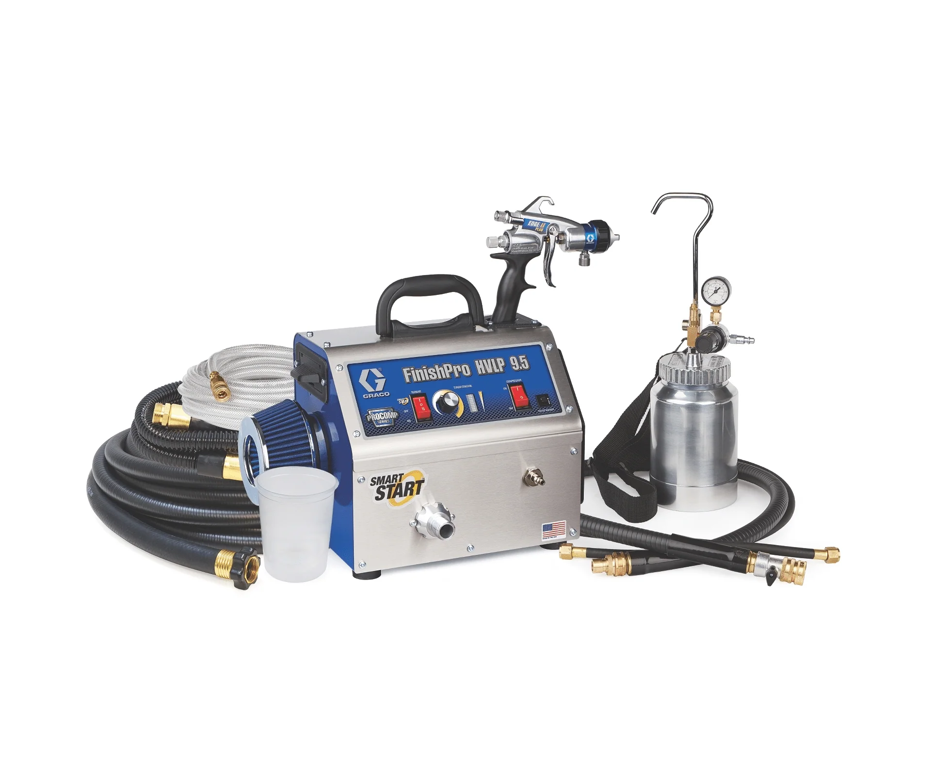 Graco Finish Pro ProComp Series HVLP 9.5 5 Stage HVLP Turbine Sprayer - Ysert