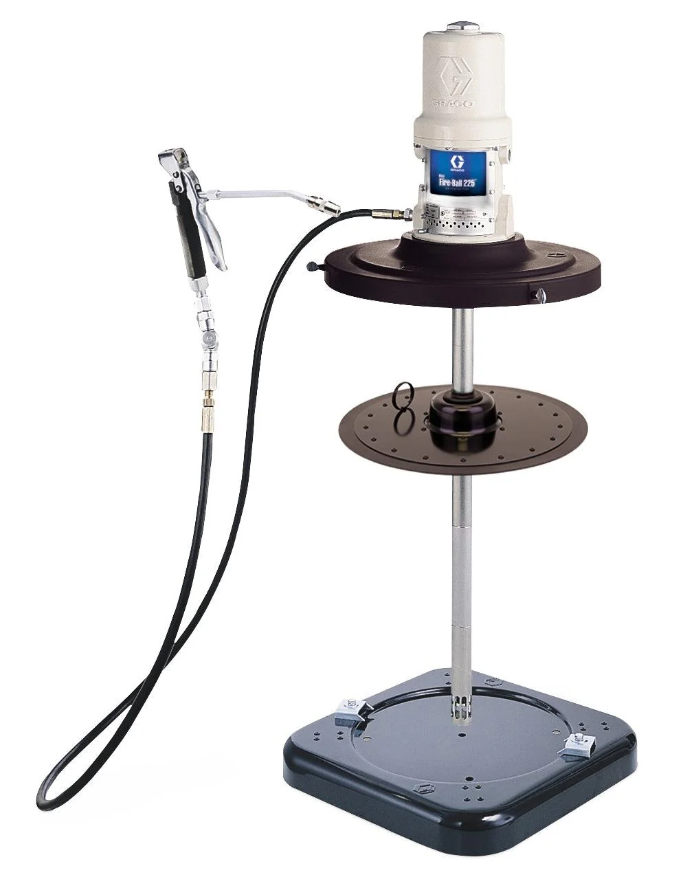 Graco Mini Fire-Ball® 225 50:1 120 lb. (54 kg) Grease Pump - Portable CE Package Caster Base - Ysert