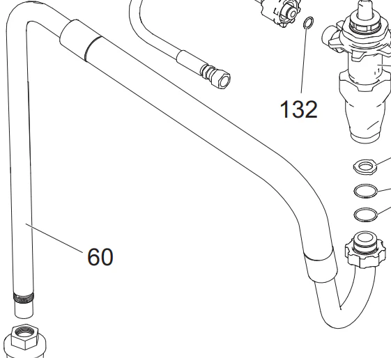 Graco 257407 Pro210ES Suction Hose - Ysert