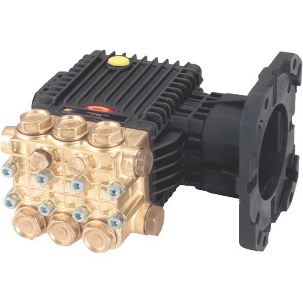 General Pump EZ3045G  3000 PSI @ 4.6 GPM 12.5GHP 3400 1” Gas Flange Triplex Plunger Replacement Pressure Washer Pump - Ysert