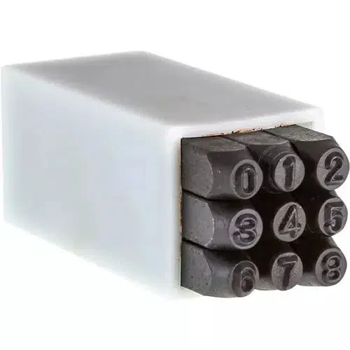 Grizzly G5746 - Steel Stamping Set - 1/8
