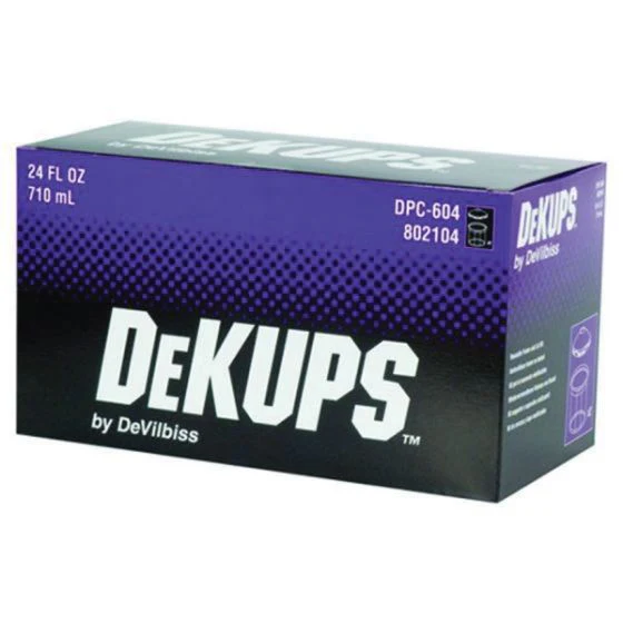DevilBiss® DeKups® DPC-606 Reusable Sleeve and Lid, Use With: 24 oz Gravity Feed Disposable Cups - Ysert