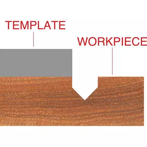Roman Carbide DC1659 - 90° V-Groove Pattern 1/4