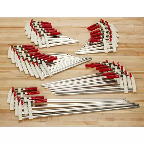 Shop Fox H8444 - 30 Pc. Heavy Duty F-Clamp Kit - Ysert