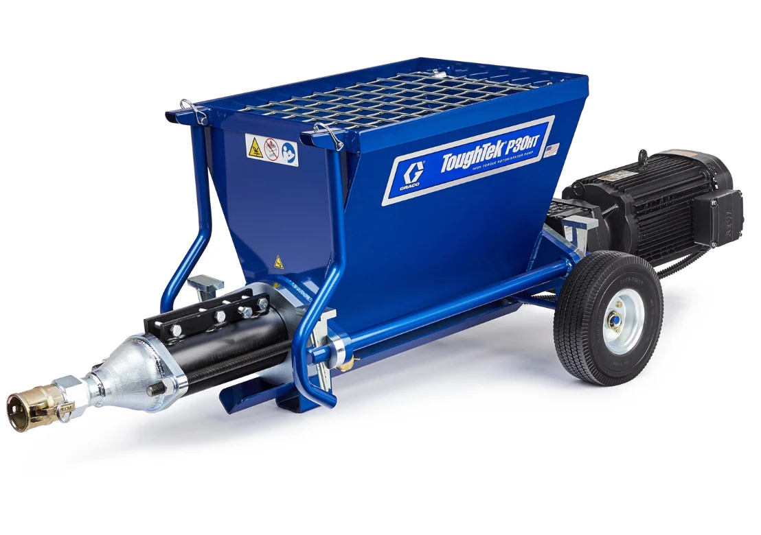 Graco 25M032 ToughTek P30HT Bare Rotor Stator Pump System, 230V, 30A, 1Ph - Ysert