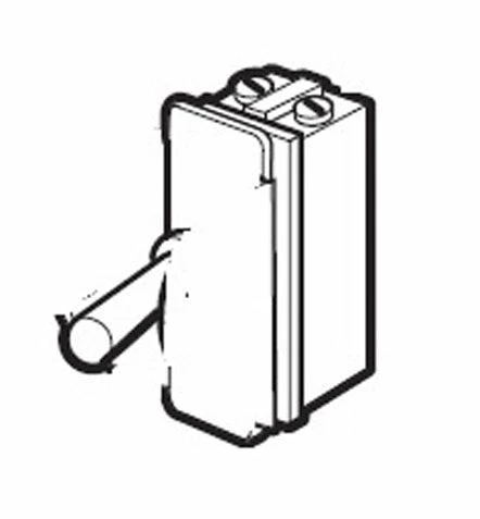Allegro Toggle Switch Assembly W Plate, 986513 - Ysert