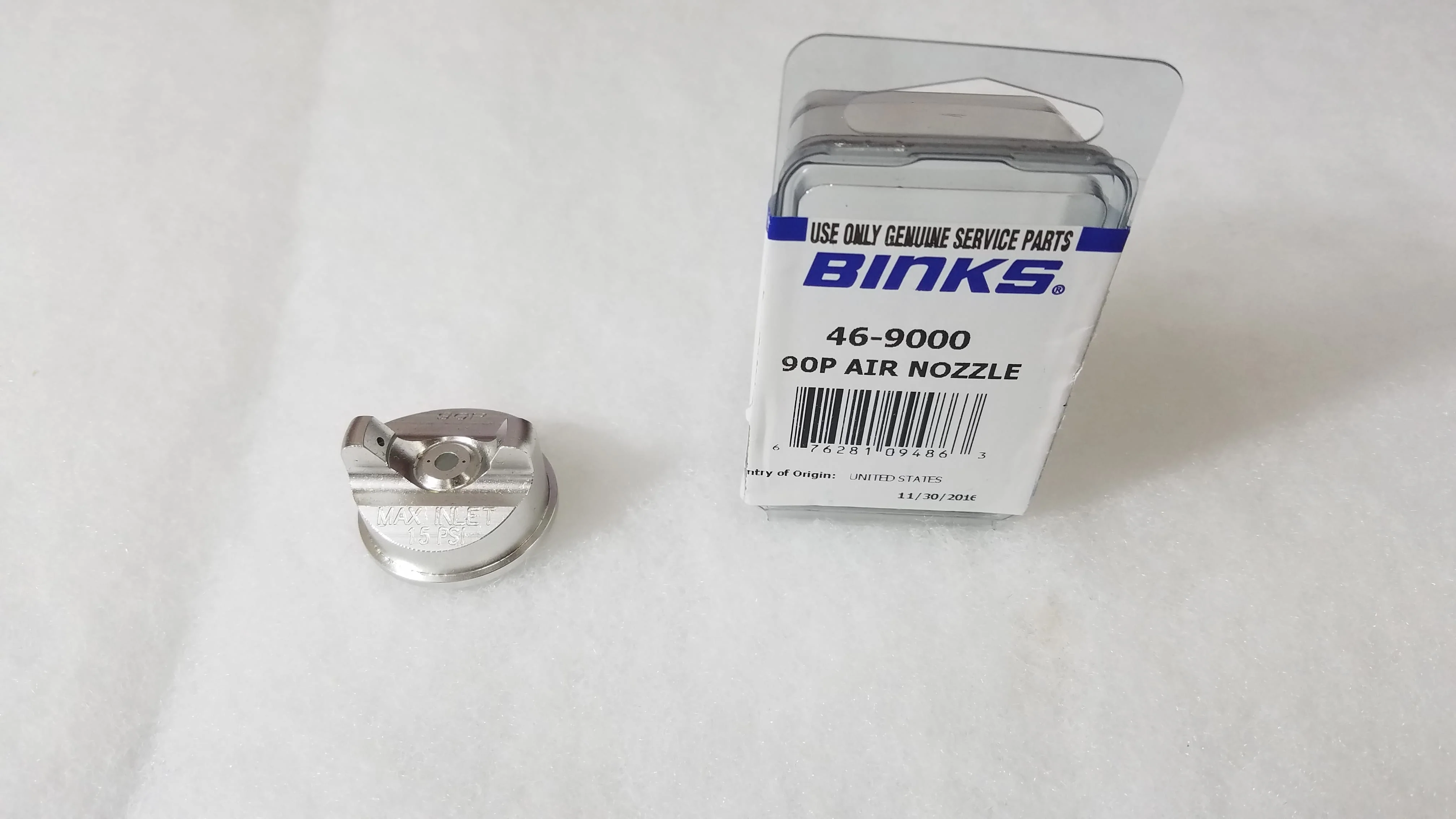 Binks 46-9000 90P Air Cap - Ysert